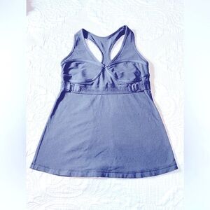 Lululemon Athletica black tops bra y underwear size 8